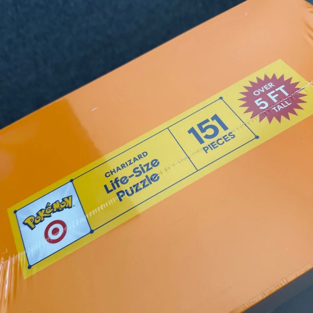 Pokemon Target Charizard Life-Size Puzzle 151 Pieces Exclusive Over 5 Feet Tall‎